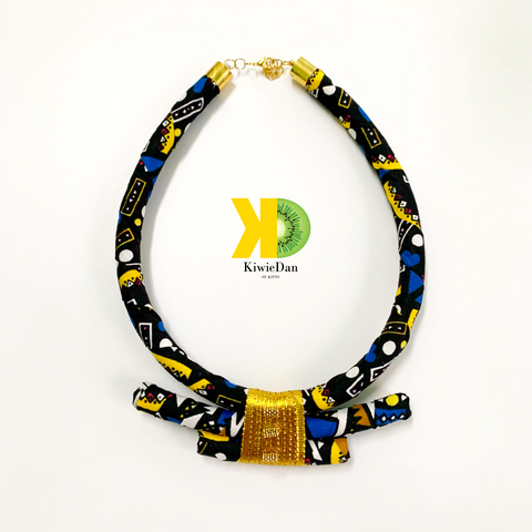 Black Ezu African Necklace