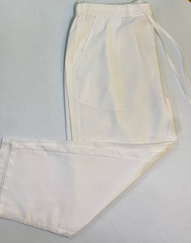 Whit Linen Drawstring Pants