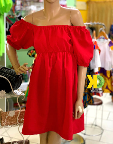 Red Ivie Dress