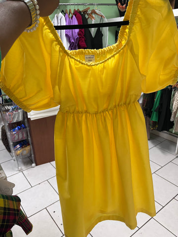 Yellow Ivie Dress