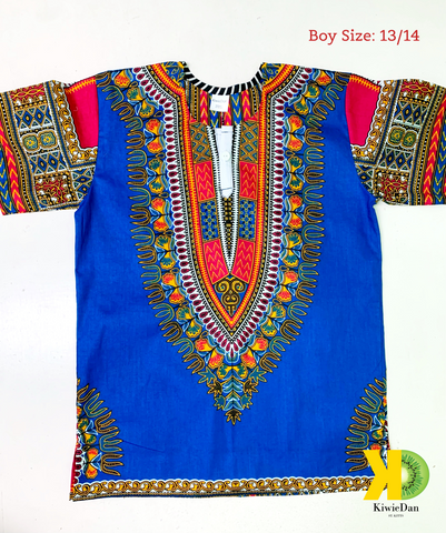 Boy Blue Africa Dashiki Shirt