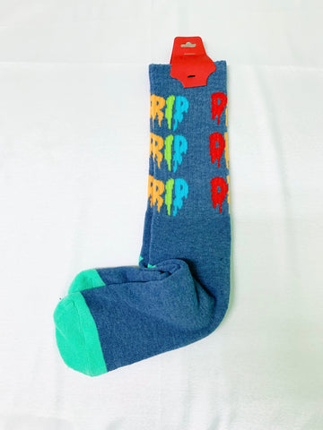 Grey DRIP Socks