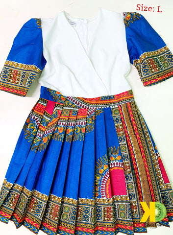 Blue Traditional Gavie Dress